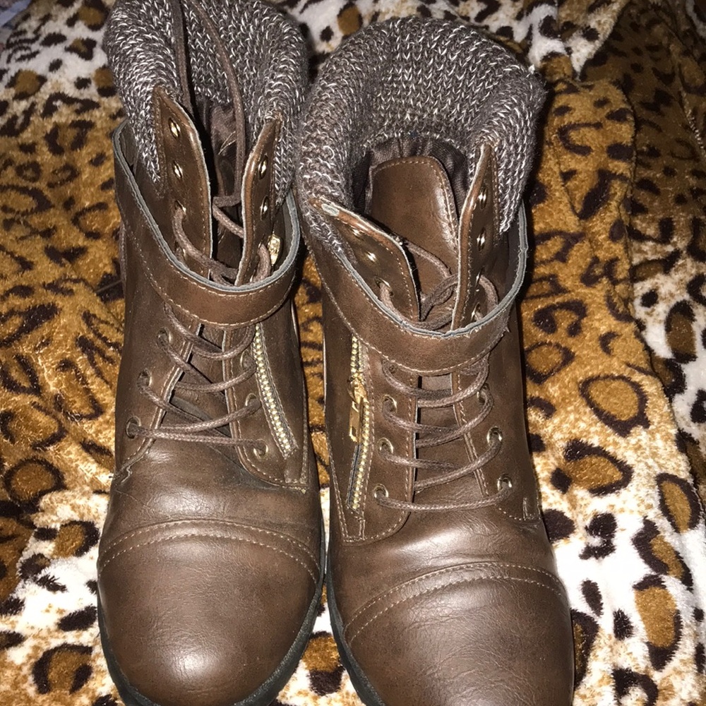 Brown boots